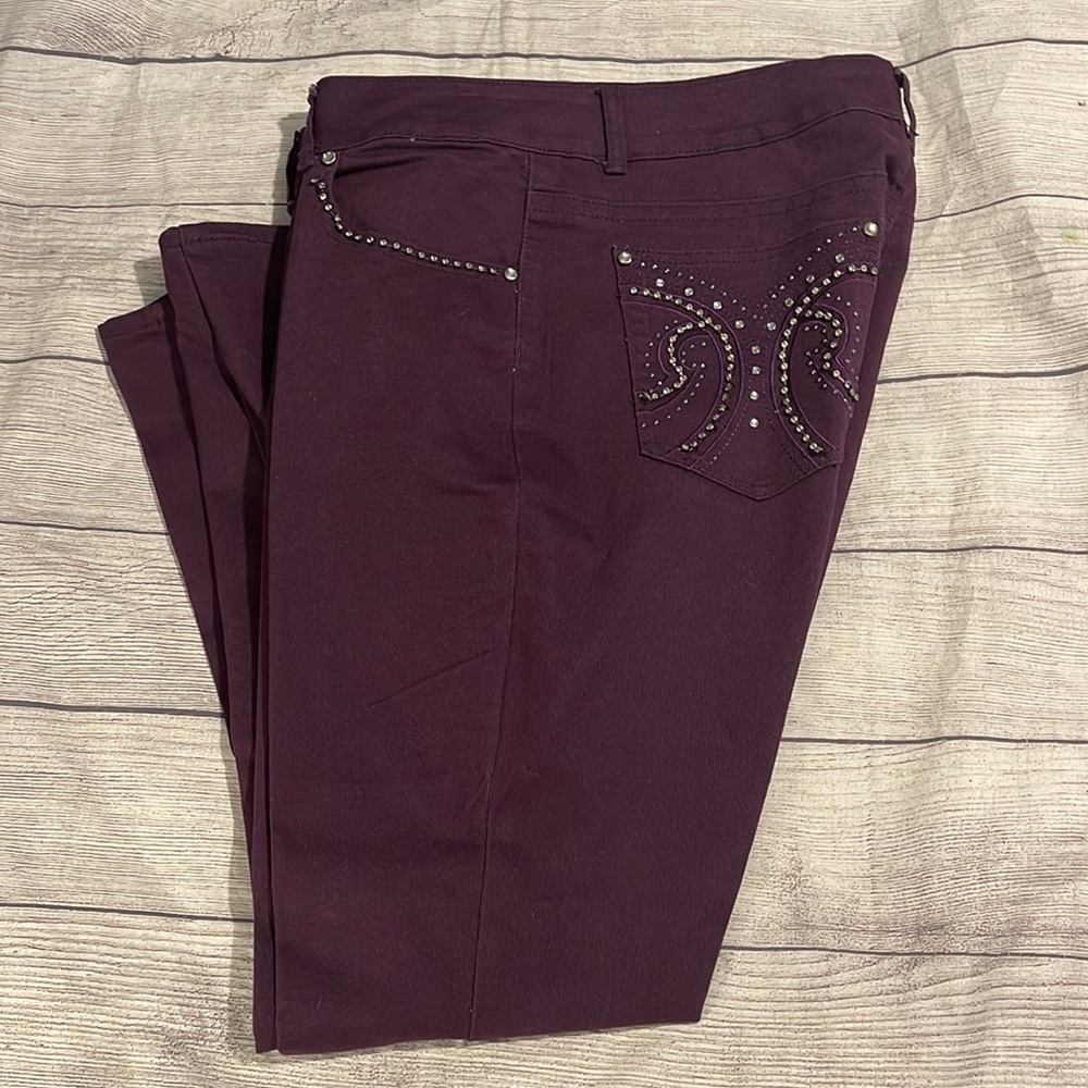 Women’s Sizzle Purple Jeans 18